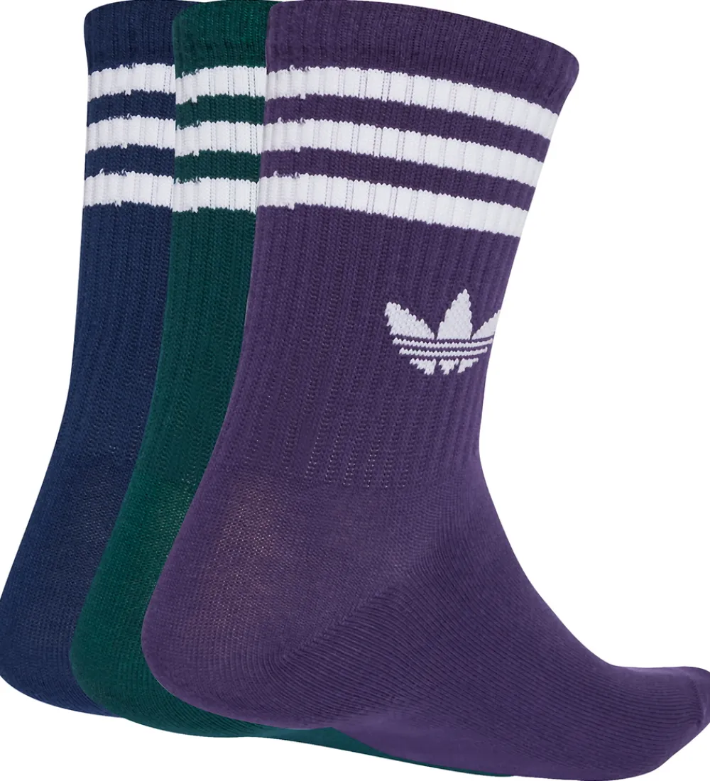 adidas Originals Strømper*Strømper - 3-pak - 3S Crew - Nindig/Aurivy/Aurp