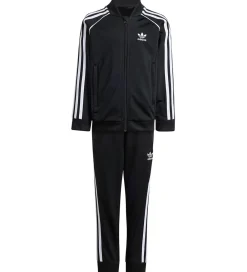 Træningssæt-adidas Originals Træningssæt - Sort m. Hvid