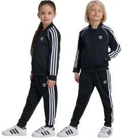 Træningssæt-adidas Originals Træningssæt - Sort m. Hvid