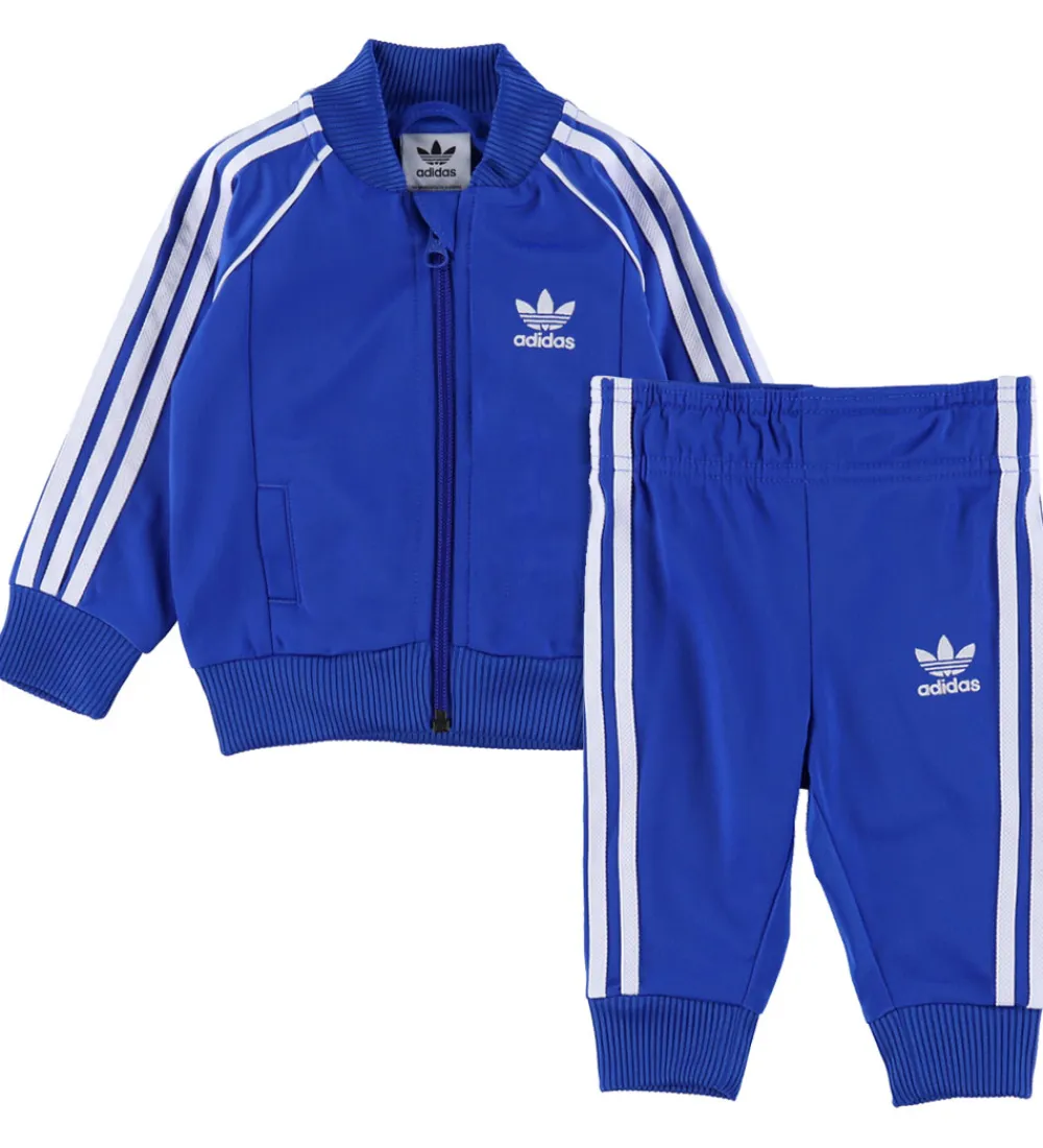 Træningssæt- adidas Originals Træningssæt - SST Tracksuit - Blue
