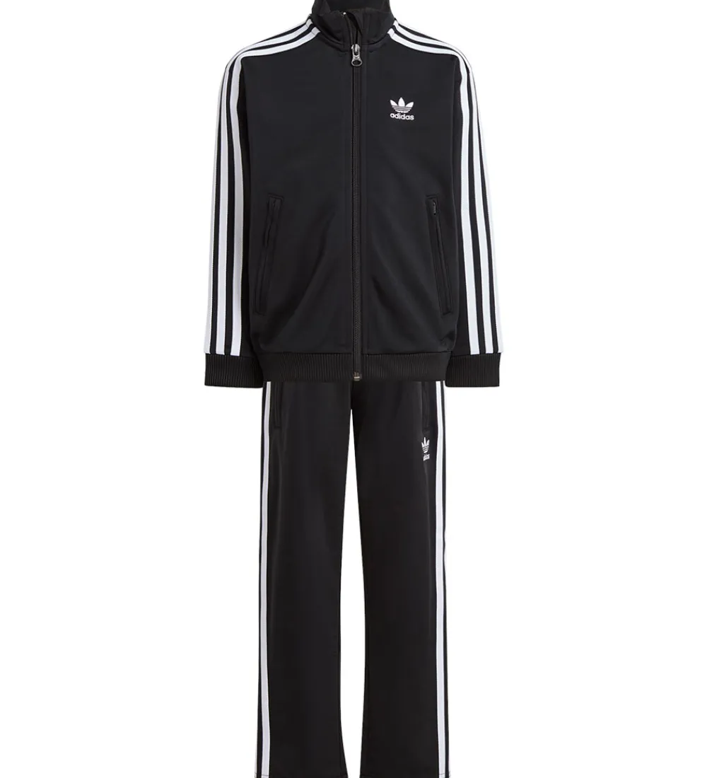 Træningssæt-adidas Originals Træningssæt - Firebird - Black