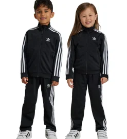 Træningssæt-adidas Originals Træningssæt - Firebird - Black