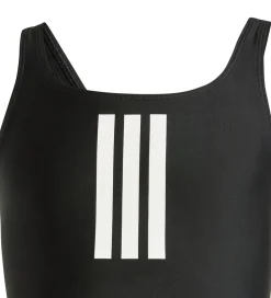 Basis-adidas Performance Badedragt - 3S MID SUIT GY - Sort/Hvid