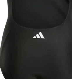 Basis-adidas Performance Badedragt - 3S MID SUIT GY - Sort/Hvid