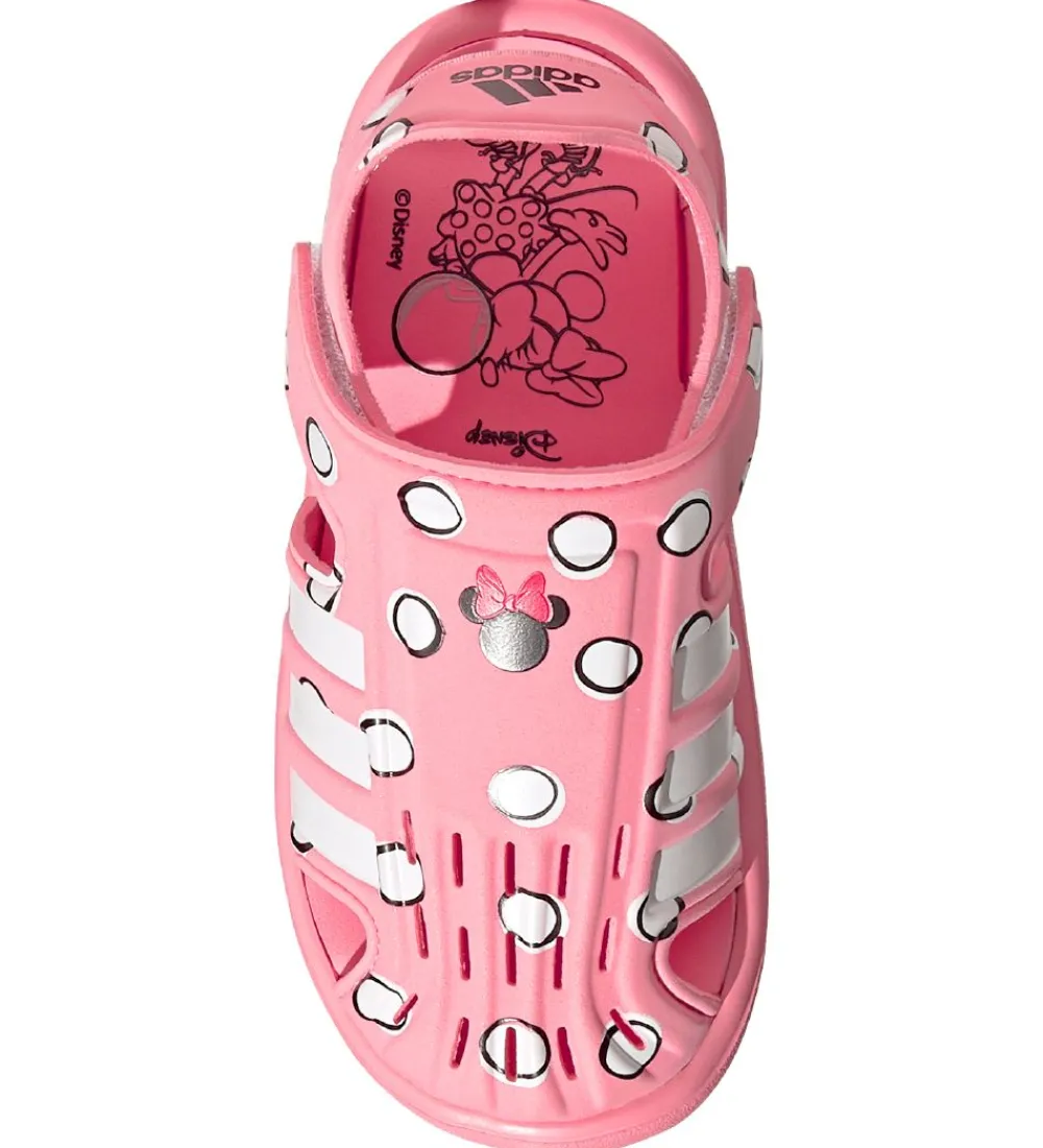 Badesandaler-adidas Performance Badesandaler - Water C - Rosa m. Minnie Mouse