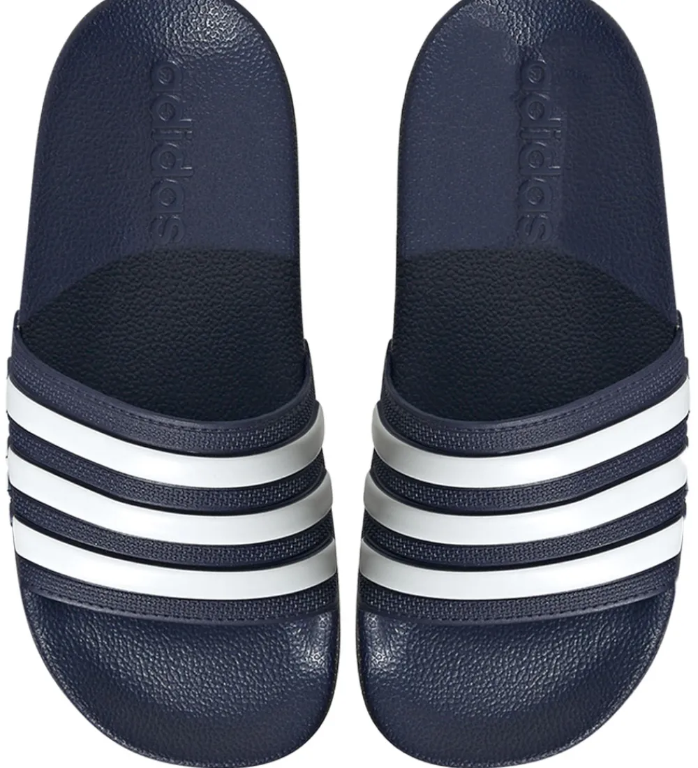 adidas Performance Badesandaler*Badesandaler - Adilette Shower - Dkblue/Ftwwh