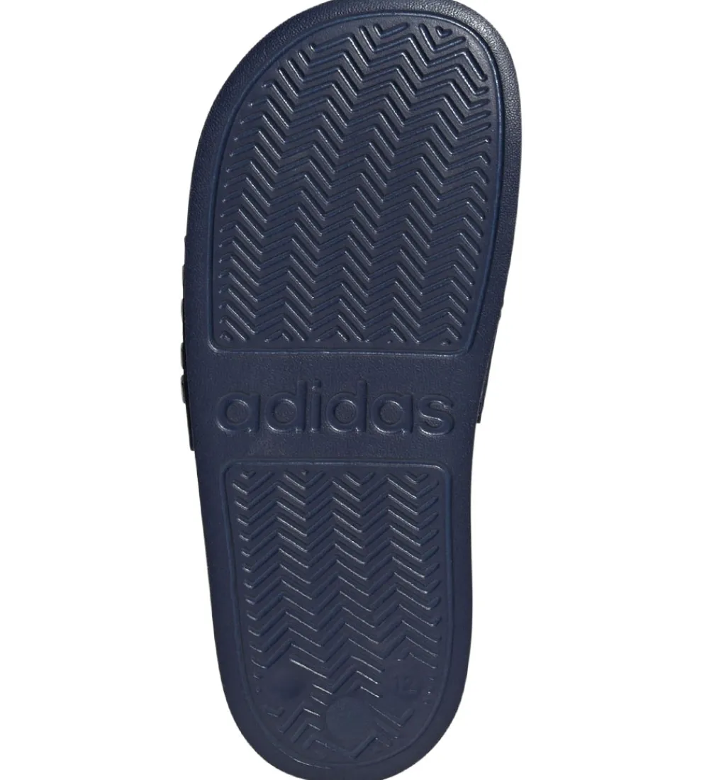 adidas Performance Badesandaler*Badesandaler - Adilette Shower - Dkblue/Ftwwh