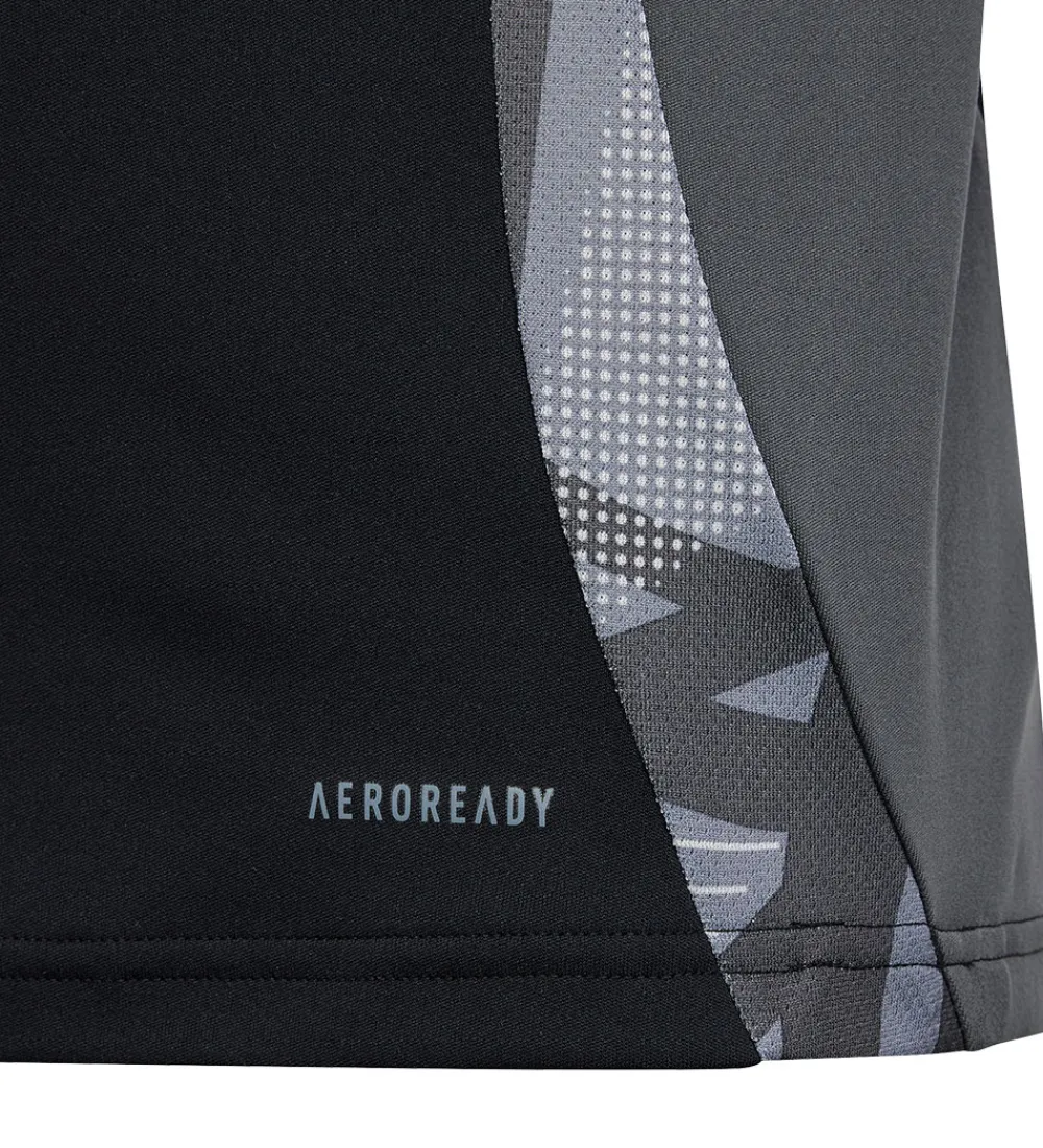 Træningssæt-adidas Performance Bluse - Tiro24 C TRTOPY - Sort/TMDRGR