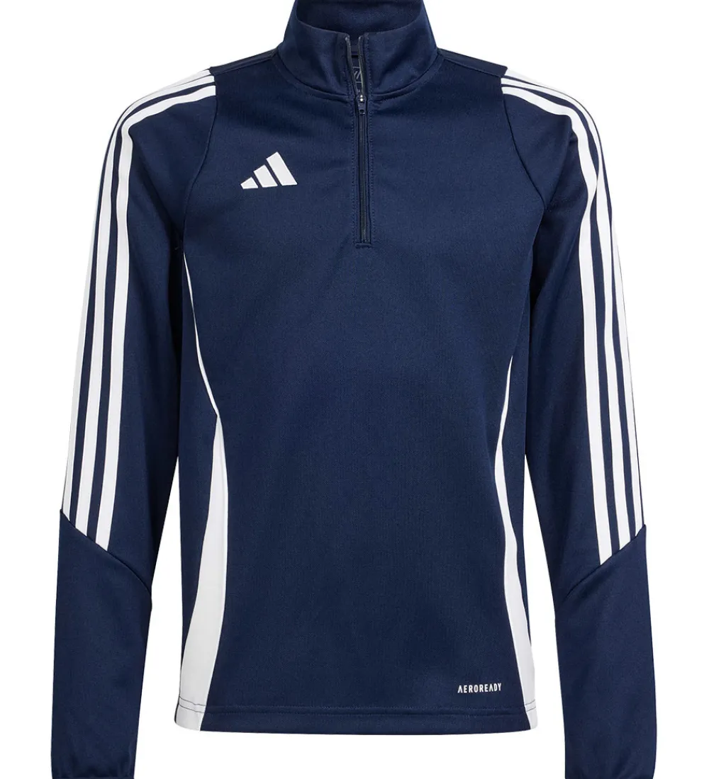 adidas Performance T-Shirts Og Toppe*Bluse - Tiro24 TRTOPY - Blå/Hvid