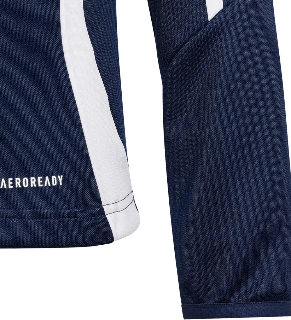 adidas Performance T-Shirts Og Toppe*Bluse - Tiro24 TRTOPY - Blå/Hvid