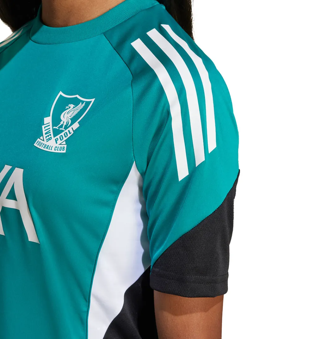 adidas Performance Fodboldtrøjer|Fodbold*Fodboldtrøje - Liverpool Youth 25/26 - Sea Gr