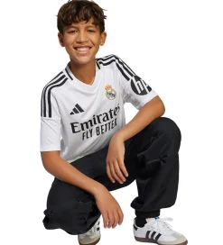 T-Shirts Og Toppe|Fodboldtrøjer-adidas Performance Fodboldtrøje - Real H JSY Y - Hvid/Sort