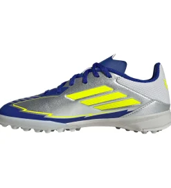 Fodboldstøvler - Grus (Tf)-adidas Performance fodboldstøvler - F50 League TF J Messi - Silv