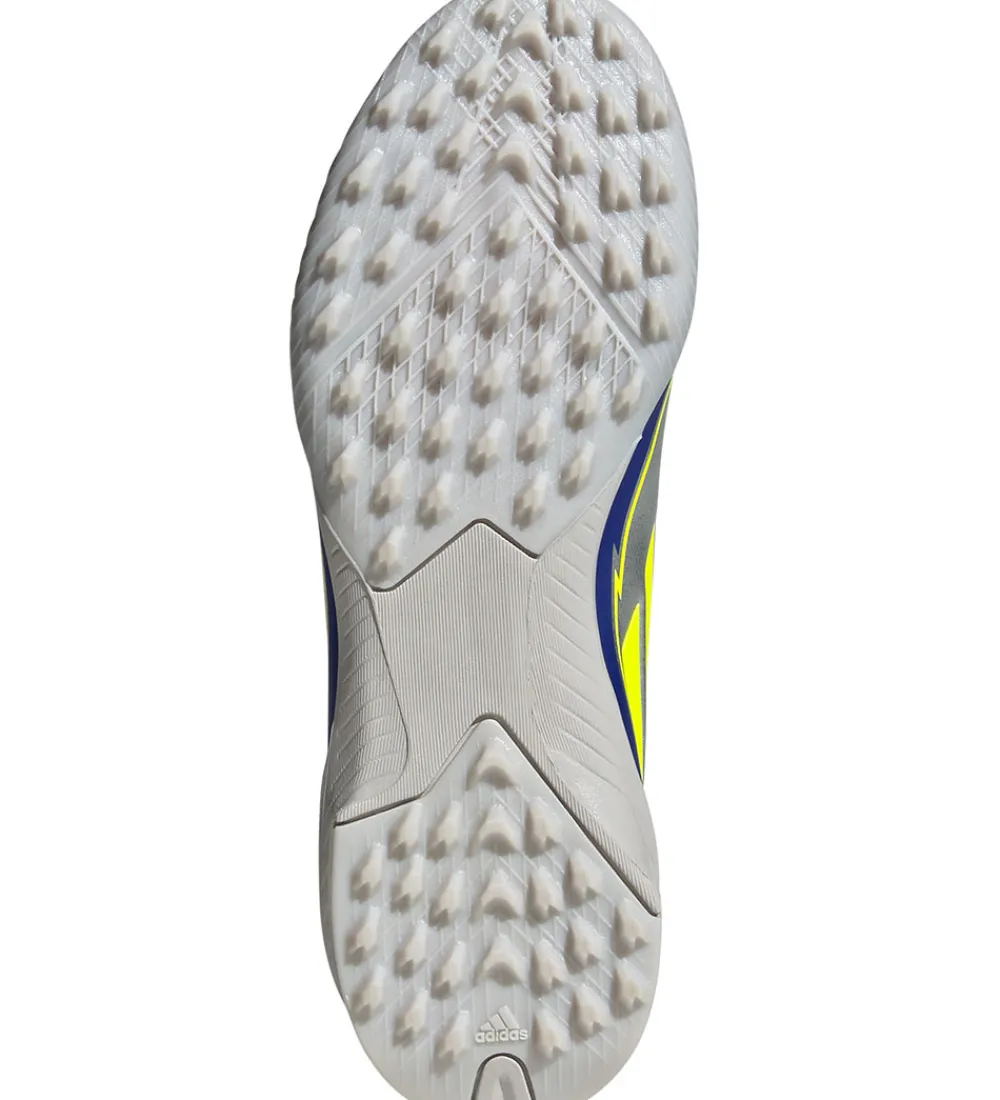 Fodboldstøvler - Grus (Tf)-adidas Performance fodboldstøvler - F50 League TF J Messi - Silv