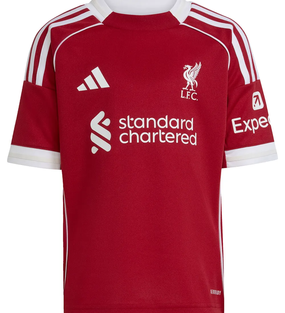 Fodboldtrøjer|Fodboldshorts-adidas Performance Fodboldsæt - LFC H Mini - Strede