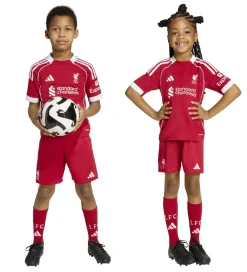 Fodboldtrøjer|Fodboldshorts-adidas Performance Fodboldsæt - LFC H Mini - Strede