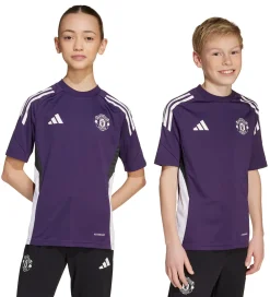 Fodboldtrøjer|Fodbold-adidas Performance Fodboldtrøje - MUFC TR JSY Y - Aurplu/Hvid/So