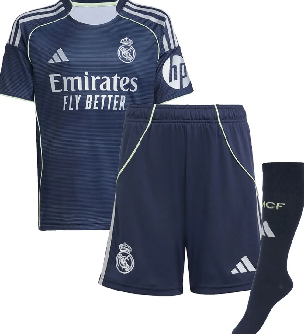 Fodboldtrøjer|Fodboldshorts-adidas Performance Fodboldsæt - REAL A Y KIT - Legink