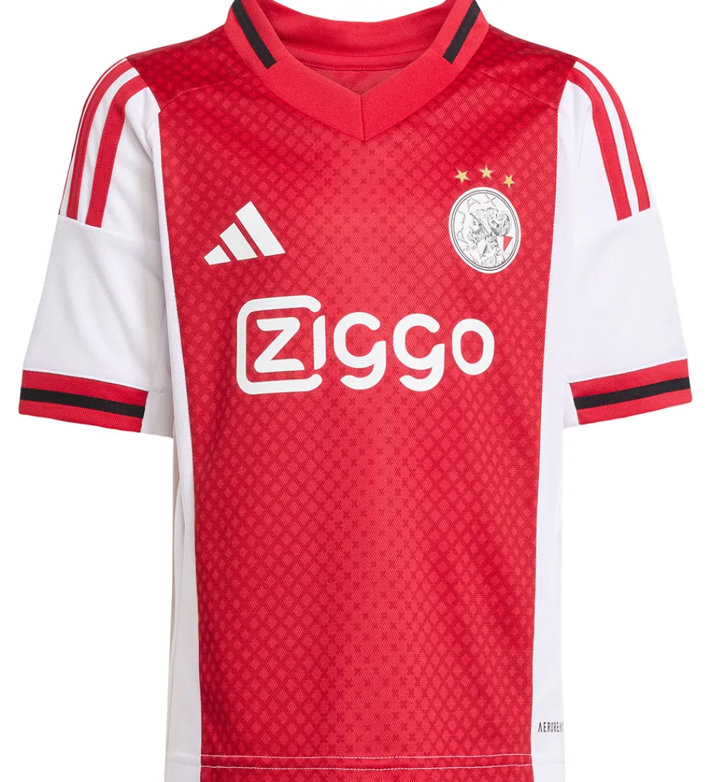 Fodboldshorts|Fodbold-adidas Performance Fodboldsæt - AJAX H MINI - Hvid/Rød