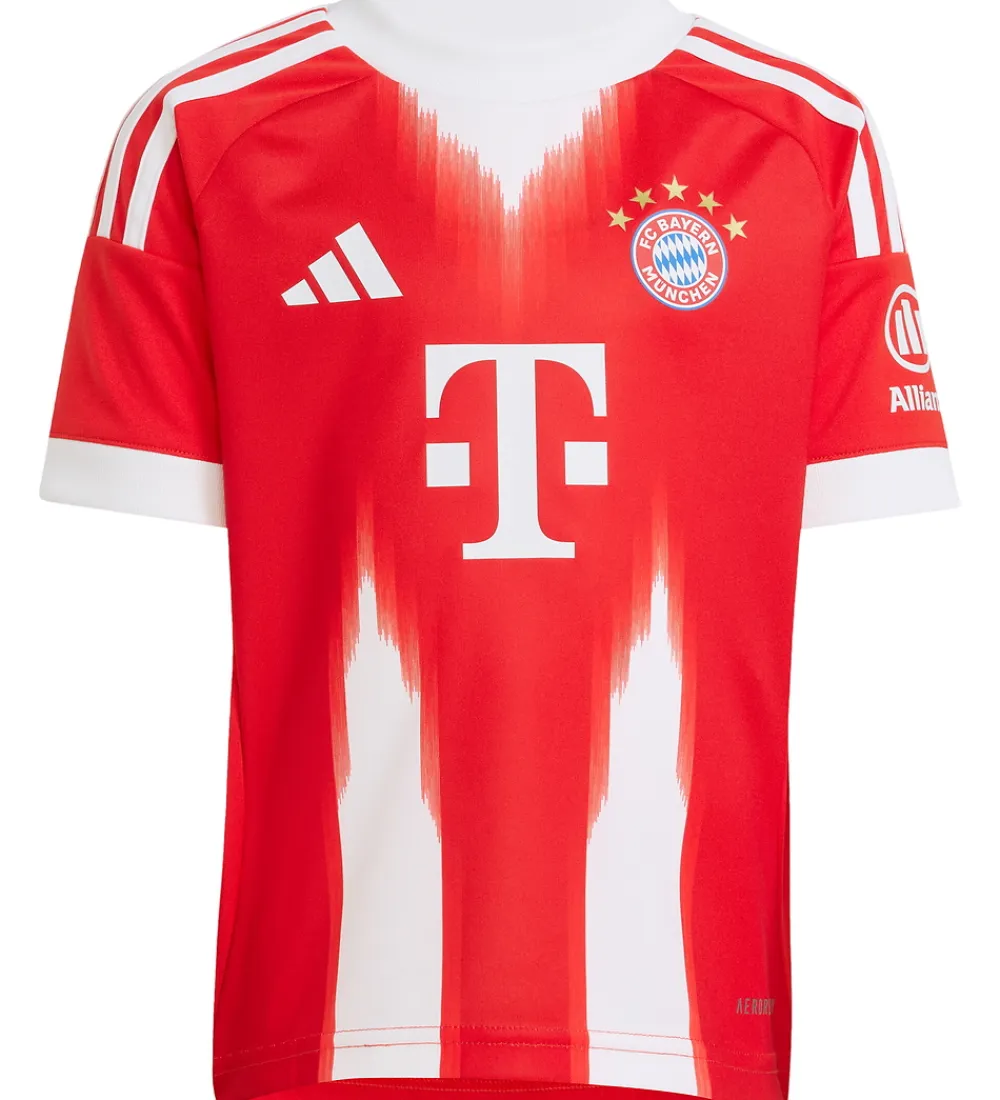 Fodboldtrøjer|Fodboldshorts-adidas Performance Fodboldsæt - FC Bayern - Rød m. Logo