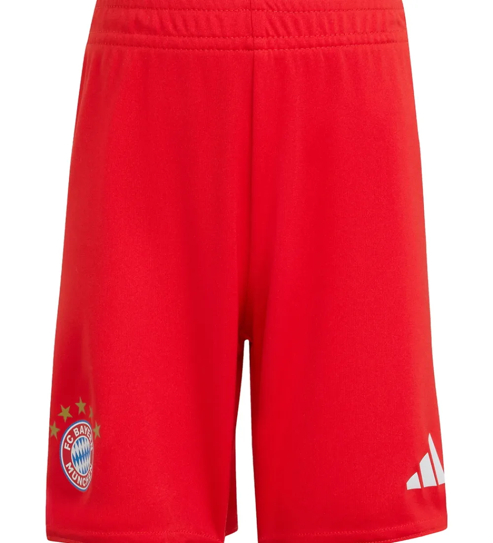 Fodboldtrøjer|Fodboldshorts-adidas Performance Fodboldsæt - FC Bayern - Rød m. Logo