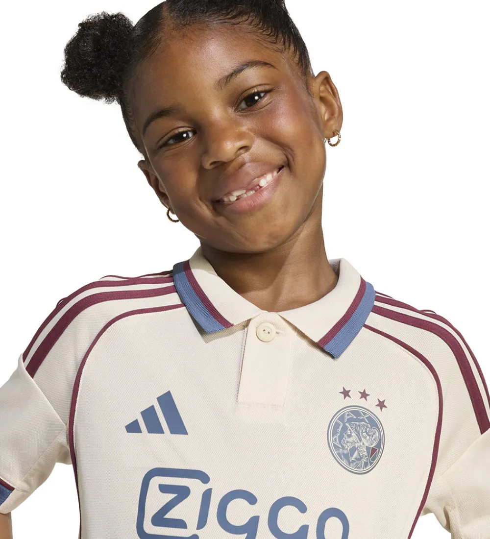 Fodboldtrøjer|Fodboldshorts-adidas Performance Fodboldsæt - Ajax Amsterdam 3. Sæt - Halo Ivo