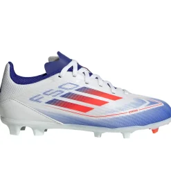 adidas Performance Fodboldstøvler - Kunst (Ag)|Fodboldstøvler - Græs (Fg)*Fodboldstøvler - F50 League FG/MG J - Hvid/Bl