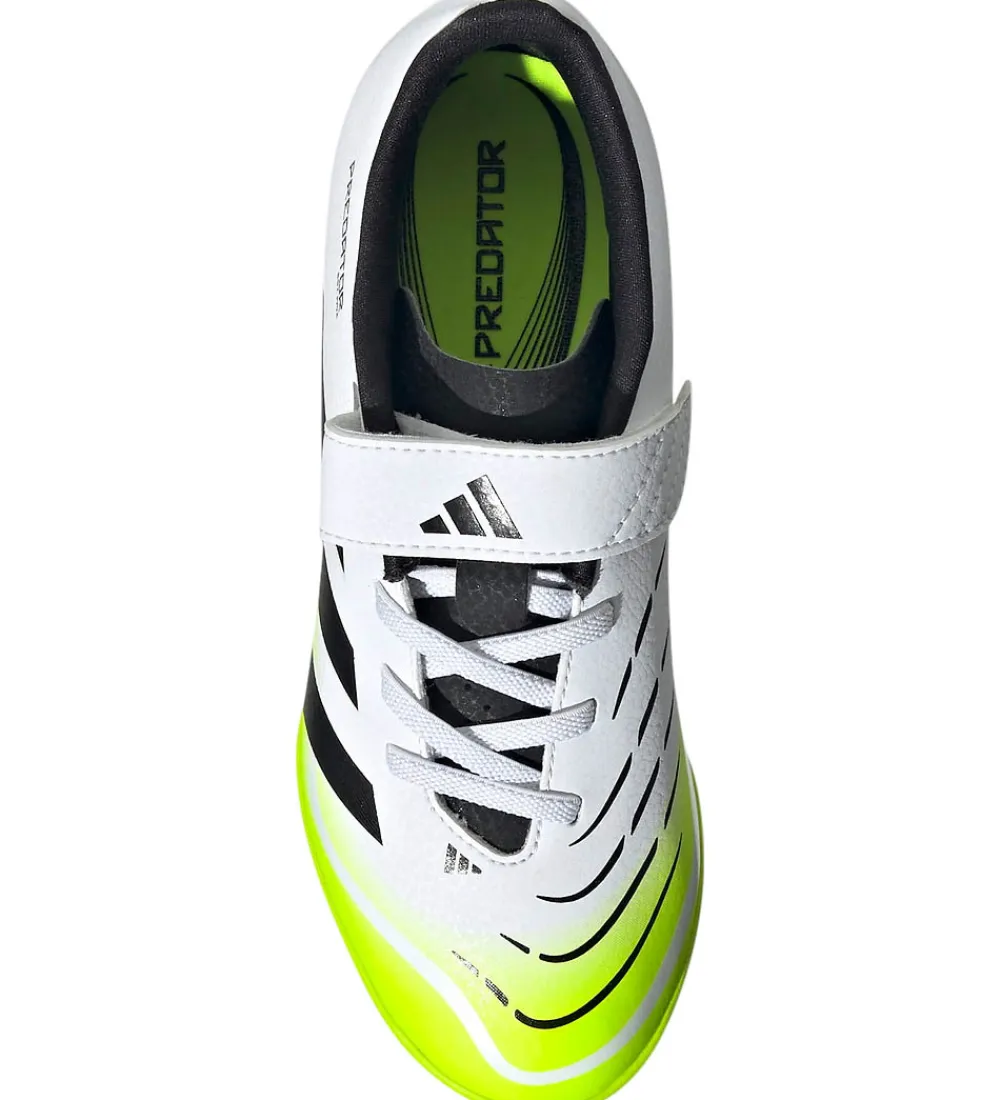 adidas Performance Fodboldstøvler - Grus (Tf)|Fodbold*Fodboldstøvler - Predator Club - Ftwwht/Cblac