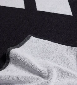 Håndklæder|Håndklæder-adidas Performance Håndklæde - 140x70 cm - Large - Sort/Hvid