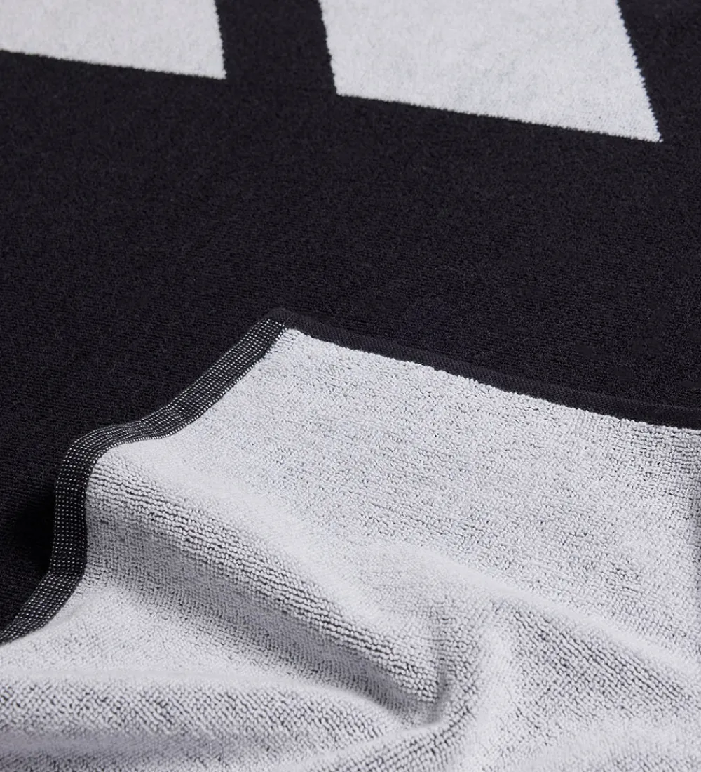 Håndklæder|Håndklæder-adidas Performance Håndklæde - 140x70 cm - Large - Sort/Hvid