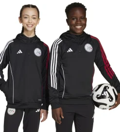 Fodboldtrøjer-adidas Performance Hættetrøje - AJAX TR HODY - Sort