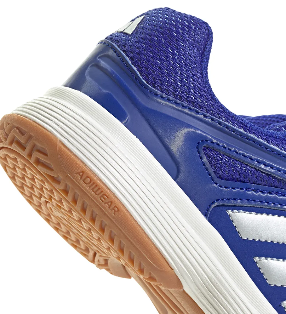 adidas Performance Indendørssko|Fodboldstøvler - Indendørs (Ic)*Indendørssko - Speedcourt k - Lucblu/Silvmt/G