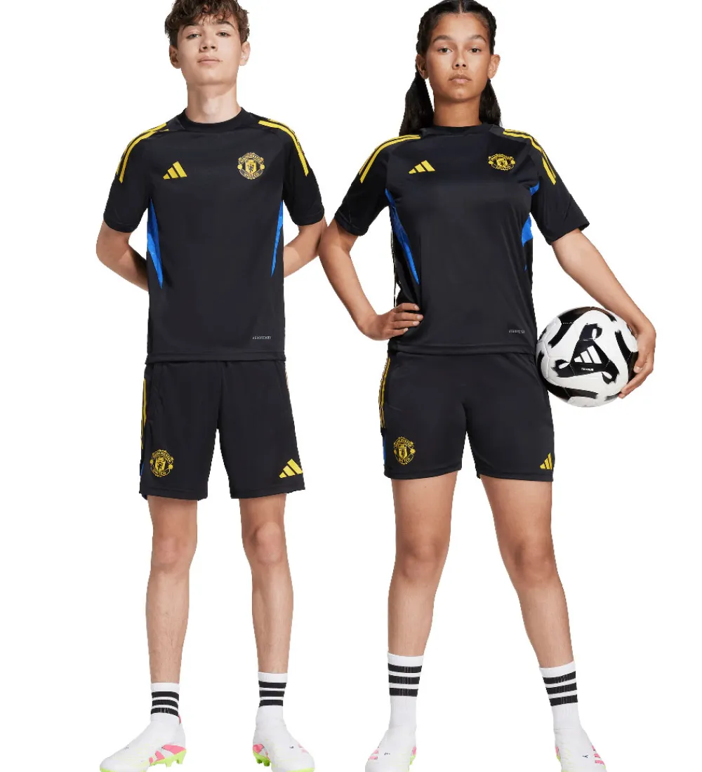 adidas Performance Shorts Og Knickers*Shorts - Manchester United 25/26 3. Sæt - Sor