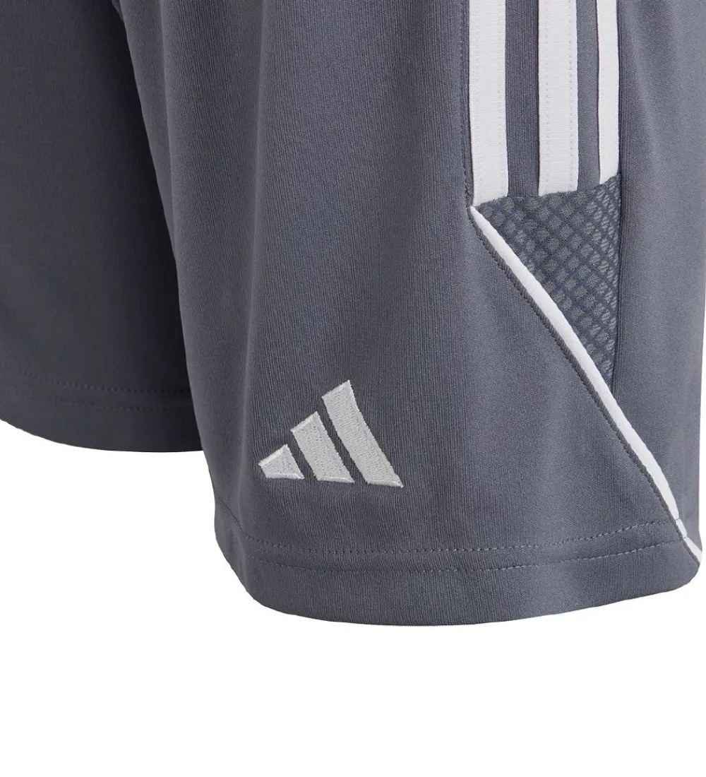 adidas Performance Sportsshorts*Shorts - TIRO 23 - Grå/Hvid