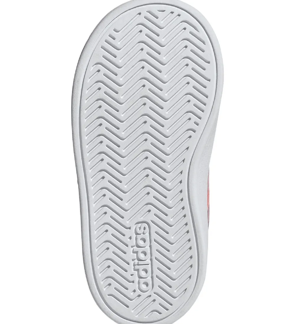 adidas Performance Sneakers|Børnesko Og Babysko*Sko - Grand Court 3.0 CF - Ftwwht/Pnkfus/Blip