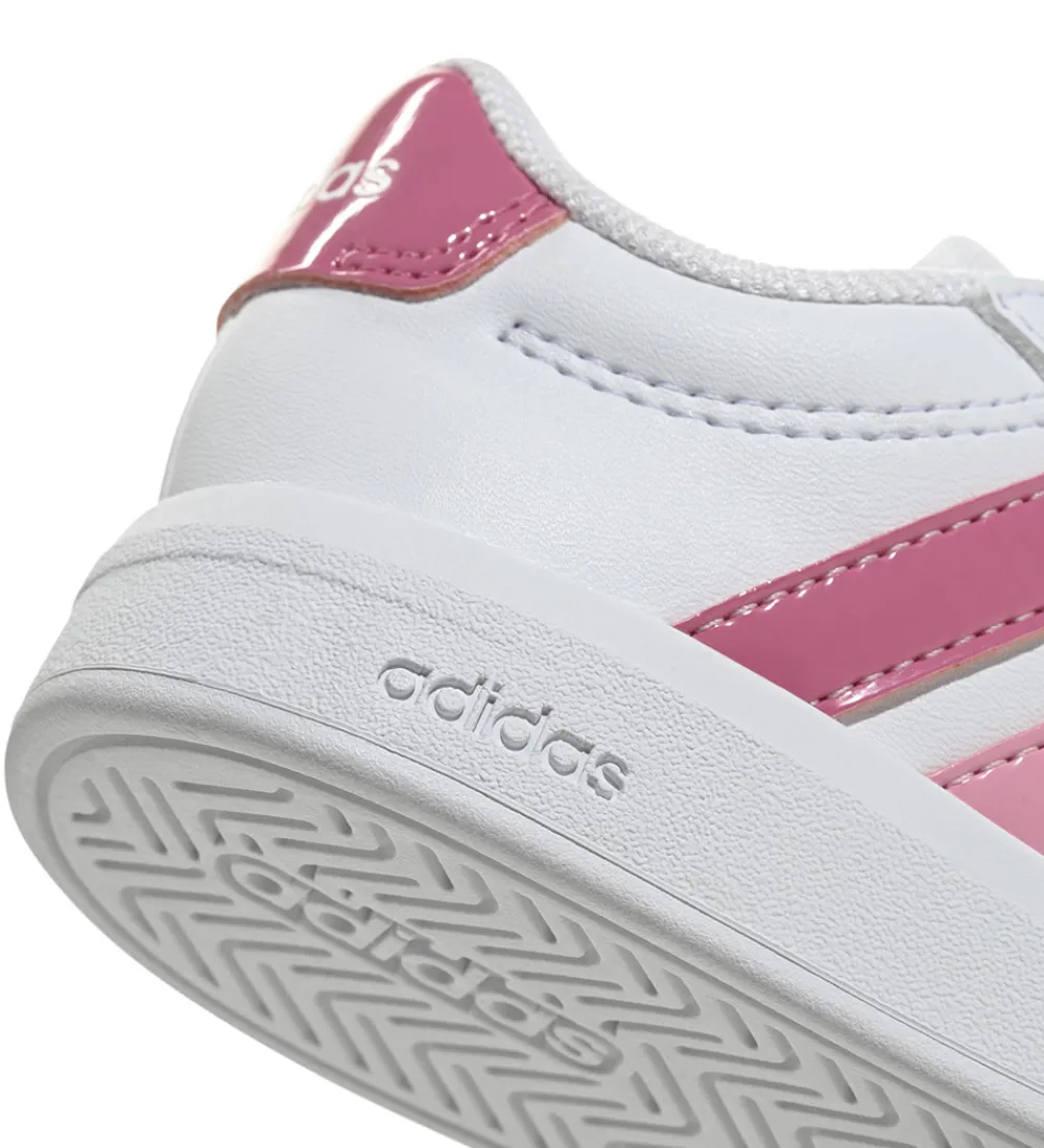 adidas Performance Sneakers|Børnesko Og Babysko*Sko - Grand Court 3.0 CF - Ftwwht/Pnkfus/Blip