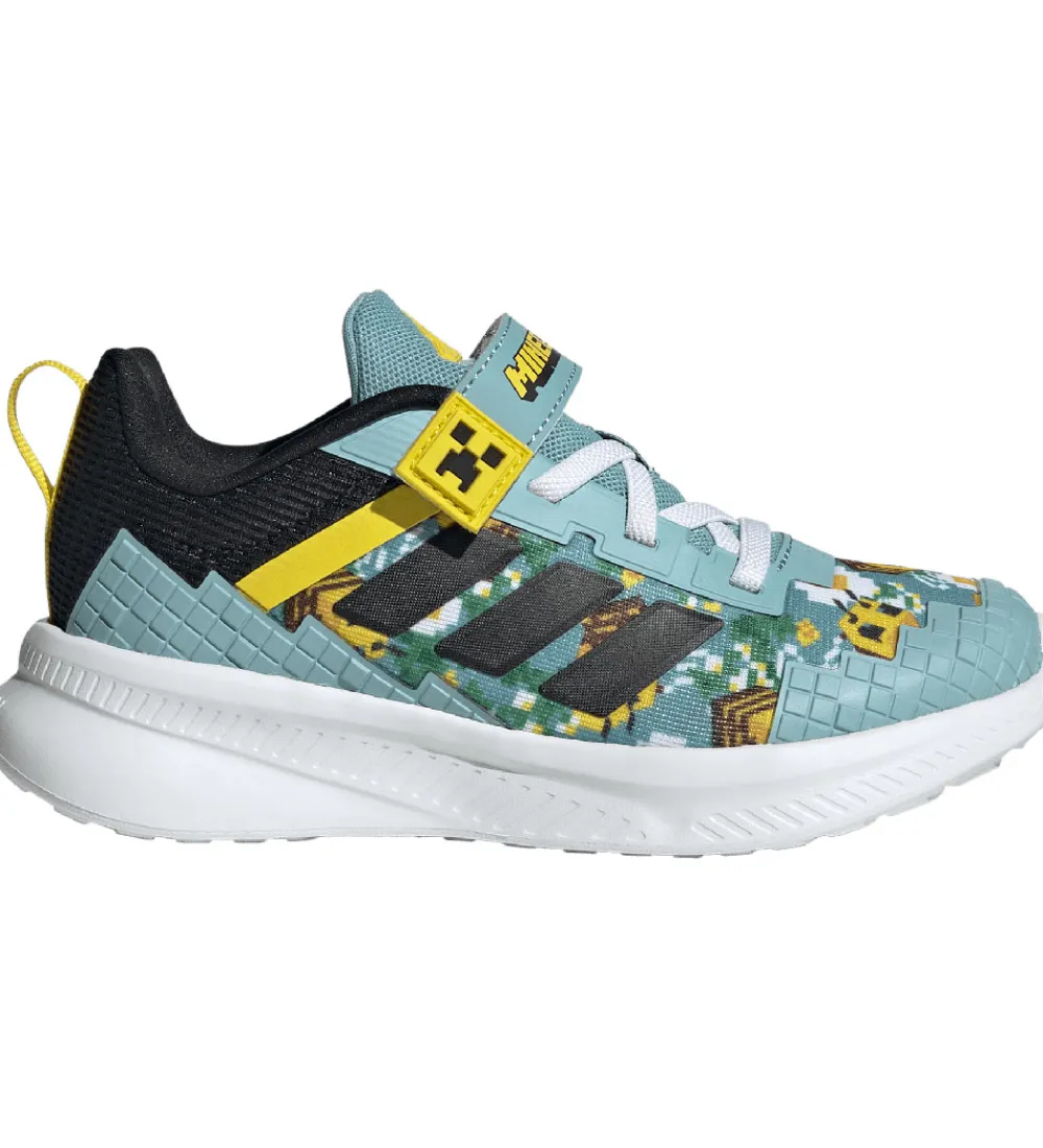 adidas Performance Sneakers*Sko - Minecraft - Fortarun EL C - Turkis/Gul