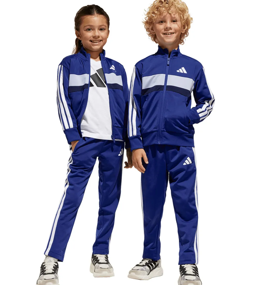 adidas Performance Træningssæt*Træningssæt - LK3S TIB TS - Royblu/White/Glob