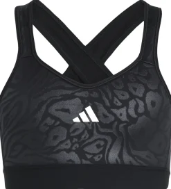 T-Shirts Og Toppe|Træning Og Gymnastik-adidas Performance Træningstop - Sort m. Hvid