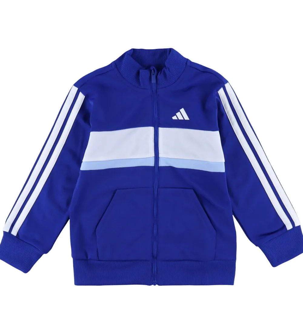 adidas Performance Træningssæt*Træningssæt - I 3S TIB TS - Royblu/Globlu/Hvi