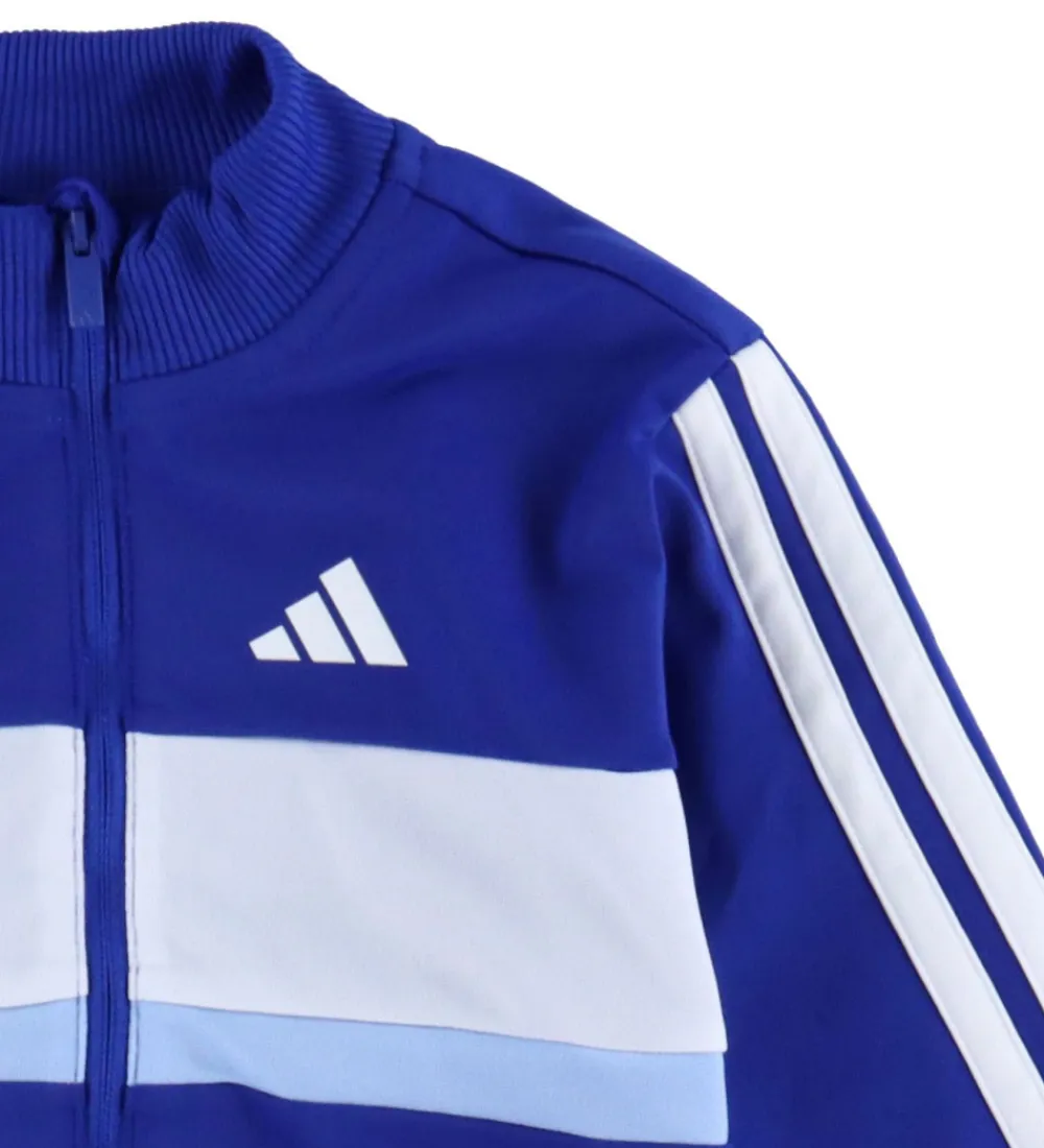adidas Performance Træningssæt*Træningssæt - I 3S TIB TS - Royblu/Globlu/Hvi