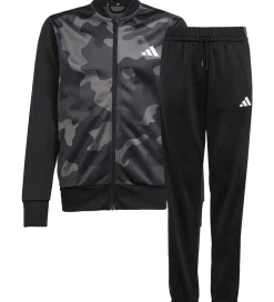 adidas Performance Træningssæt*Træningssæt - Camouflage - Sort/Hvid