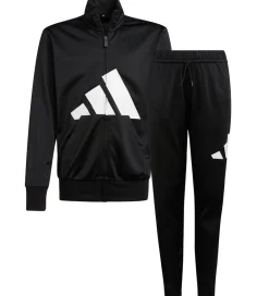 Træningssæt-adidas Performance Træningssæt - J BL TR TS - Sort/Hvid