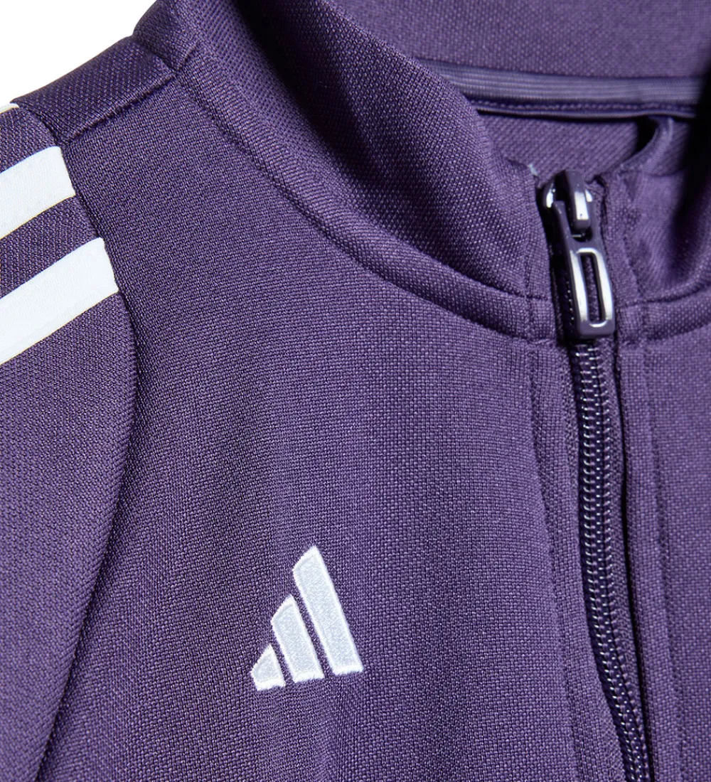 adidas Performance Træningssæt*Træningssæt - MUFC TK SUIT I - Aurplu/Sort