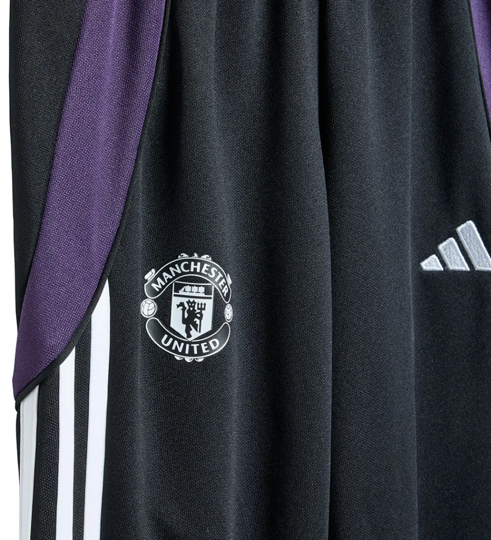 adidas Performance Træningssæt*Træningssæt - MUFC TK SUIT I - Aurplu/Sort