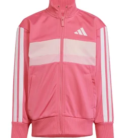 Træningssæt-adidas Performance Træningssæt - LK 3S TIB TS - Pnkfus/White/Clp