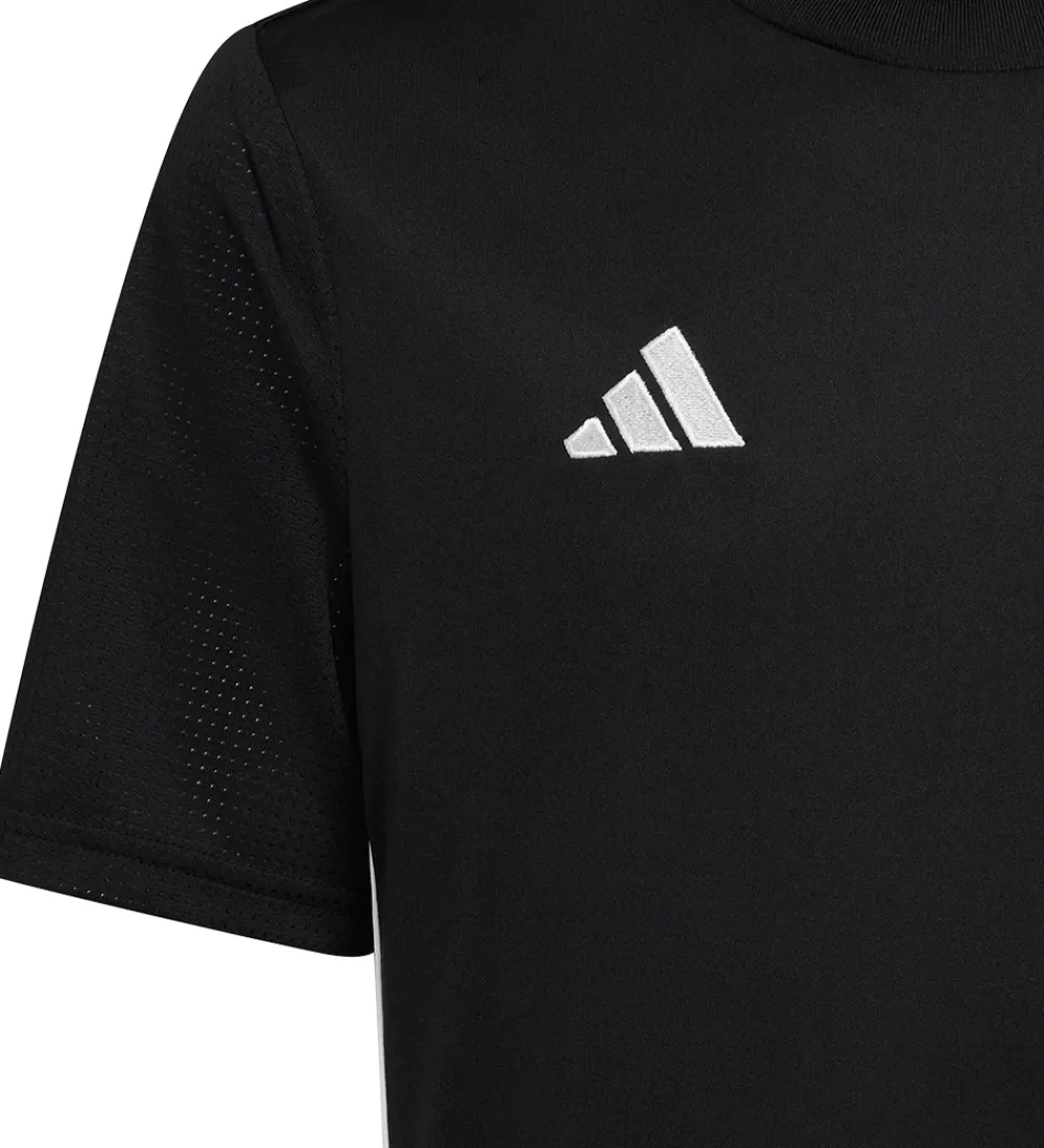T-Shirts Og Toppe-adidas Performance T-Shirt - Tabela 23 - Sort/Hvid