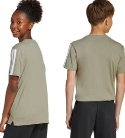 adidas Performance T-Shirts*T-Shirt - J 3S TIB T - SILPEB/METGRY/GRESIX