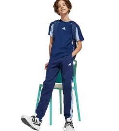 T-Shirts Og Toppe-adidas Performance T-shirt - J CB T - Blå m. Logo