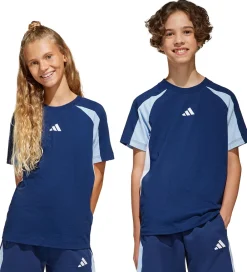T-Shirts Og Toppe-adidas Performance T-shirt - J CB T - Blå m. Logo
